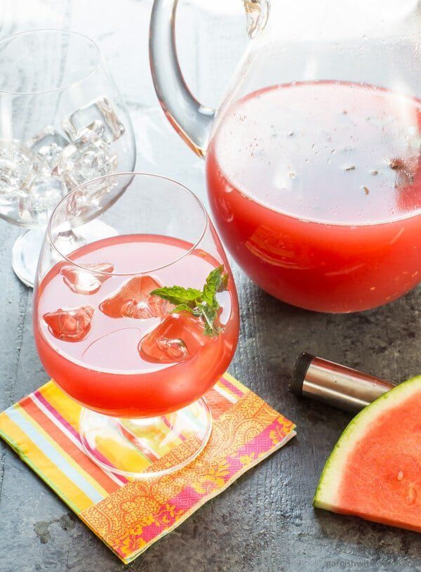 <strong>Get the <a  data-cke-saved-href="https://www.garnishwithlemon.com/watermelon-gin-punch/" href="https://www.garnishwithlemon.com/watermelon-gin-punch/" target="_blank">Watermelon Gin Punch recipe<