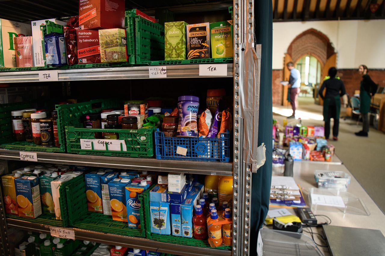Dom* was forced to use a local independent foodbank when he and his partner struggled with mounting debts