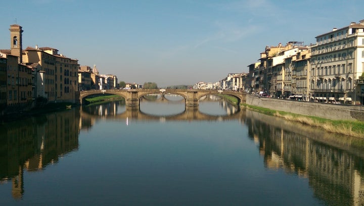 <p>Florence: the Arno</p>