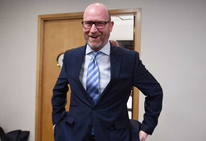 UKIP leader Paul Nuttall claims his party has a 'brilliant future' despite a sharp drop in support.