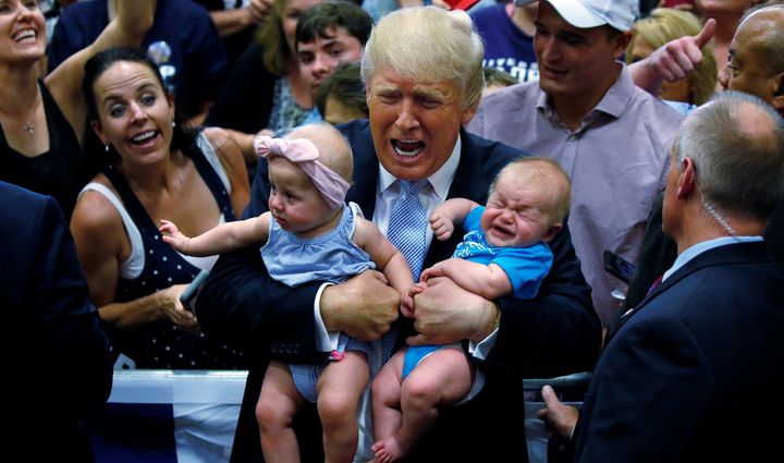 The baby name Donald declined in popularity between 2015 and 2016. 
