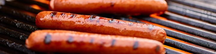 Hot dog season runs from Memorial Day to Labor Day.