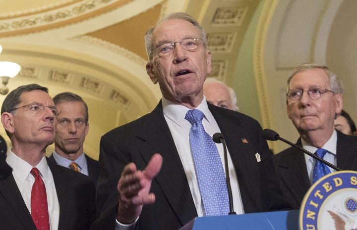 Senate Judiciary Committee Chairman Chuck Grassley said he'd have to talk to colleagues before deciding whether to bring