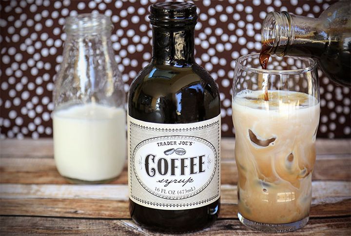 Coffee syrup, <a href="http://www.traderjoes.com/digin/post/coffee-syrup" target="_blank" role="link" class=" js-entry-link cet-external-link" data-vars-item-name="$4.49 at Trader Joe&#x27;s" data-vars-item-type="text" data-vars-unit-name="5915e7a8e4b00f308cf4ff7d" data-vars-unit-type="buzz_body" data-vars-target-content-id="http://www.traderjoes.com/digin/post/coffee-syrup" data-vars-target-content-type="url" data-vars-type="web_external_link" data-vars-subunit-name="article_body" data-vars-subunit-type="component" data-vars-position-in-subunit="15">$4.49 at Trader Joe's</a>