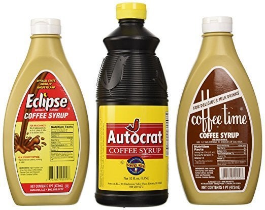 Coffee syrup sample pack, <a href="https://www.amazon.com/Coffee-Syrup-Sample-Autocrat-Eclipse/dp/B00B3APKYW/ref=sr_1_4_s_it?s=grocery&ie=UTF8&qid=1494608450&sr=1-4&keywords=autocrat+coffee+syrup&tag=thehuffingtop-20&ascsubtag=5915e7a8e4b00f308cf4ff7d%2C-1%2C-1%2Cd%2C0%2C0%2Chp-fil-am%3D0%2C0%3A0%2C0%2C0%2C0" target="_blank" role="link" data-amazon-link="true" class=" js-entry-link cet-external-link" data-vars-item-name="$24.15 on Amazon" data-vars-item-type="text" data-vars-unit-name="5915e7a8e4b00f308cf4ff7d" data-vars-unit-type="buzz_body" data-vars-target-content-id="https://www.amazon.com/Coffee-Syrup-Sample-Autocrat-Eclipse/dp/B00B3APKYW/ref=sr_1_4_s_it?s=grocery&ie=UTF8&qid=1494608450&sr=1-4&keywords=autocrat+coffee+syrup&tag=thehuffingtop-20&ascsubtag=5915e7a8e4b00f308cf4ff7d%2C-1%2C-1%2Cd%2C0%2C0%2Chp-fil-am%3D0%2C0%3A0%2C0%2C0%2C0" data-vars-target-content-type="url" data-vars-type="web_external_link" data-vars-subunit-name="article_body" data-vars-subunit-type="component" data-vars-position-in-subunit="12">$24.15 on Amazon</a>