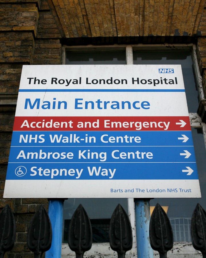 The Royal London Hospital is among those hit in the cyber attack