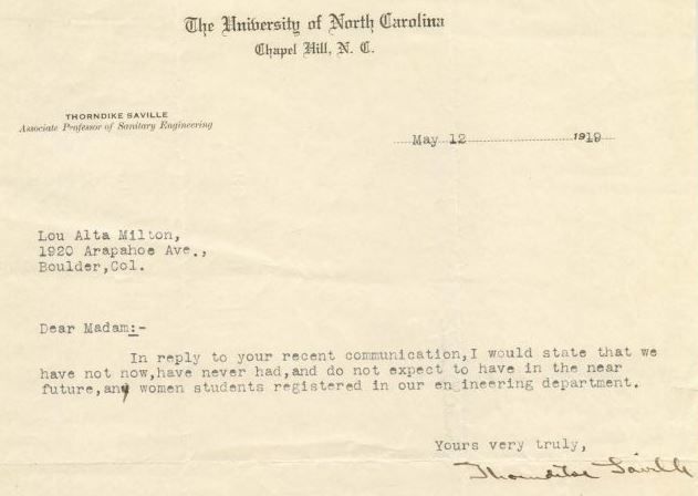 The Society of Women Engineers releases 100-year old letters unveiling the state of women studying engineering at the time. 