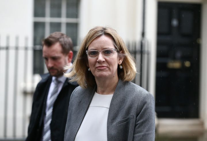 Home Secretary Amber Rudd has urged NHS trusts to upgrade their computer systems.