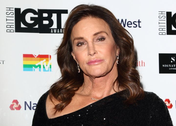 Jenner was photographed earlier in the evening inside the venue