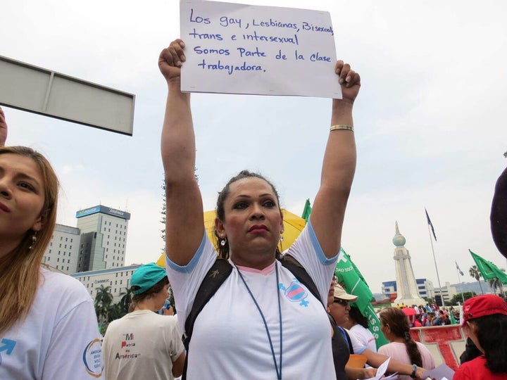 <p>Karla Avelar, advocating despite the danger.</p>