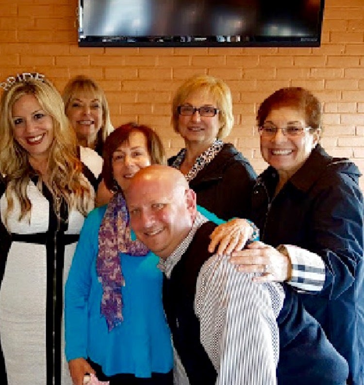 Celebrating with my mom’s besties.