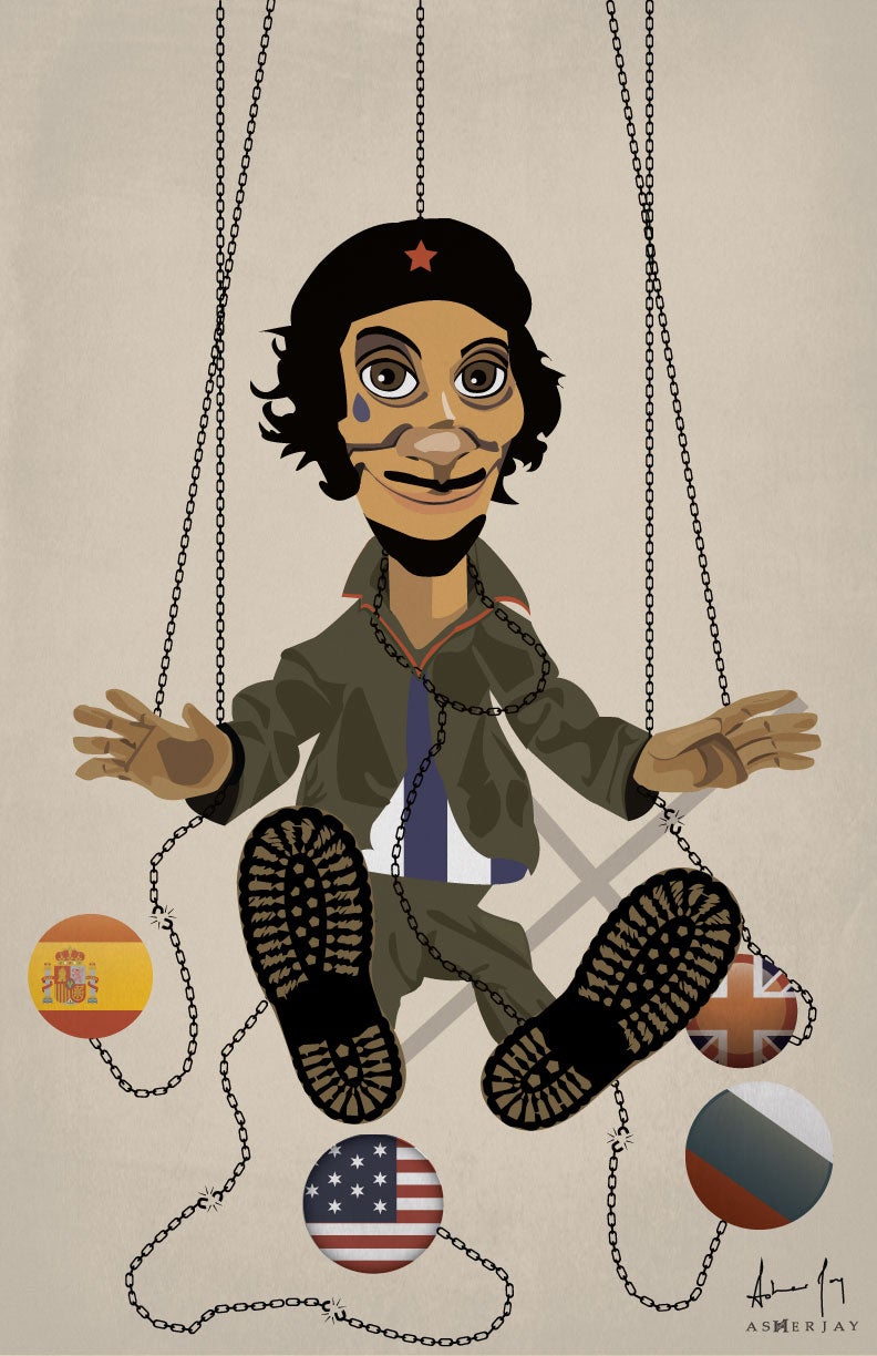 Abandoned Chains alludes to the fact that over the years Che’s vision for an emancipated, self-sufficient Cuba has grown incr