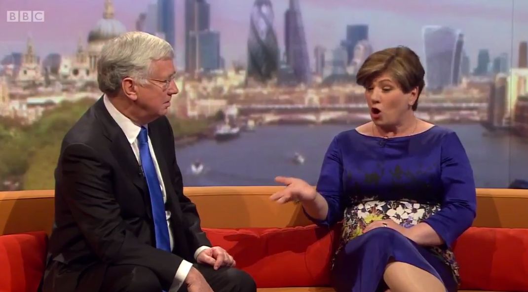 Emily Thornberry Tells Tory Defence Secretary He's Talking 'B****cks ...