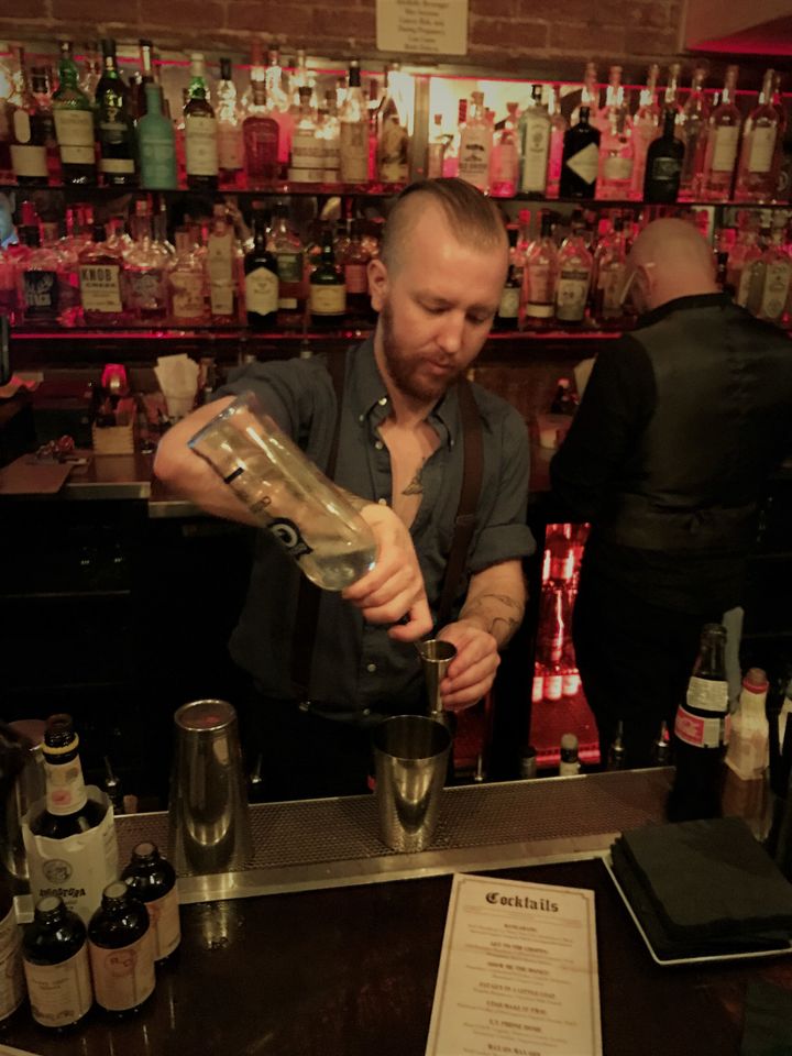 <p>“What’s your poison?” Plenty of creative cocktails and tattooed bartenders to satiate your thirst.</p>