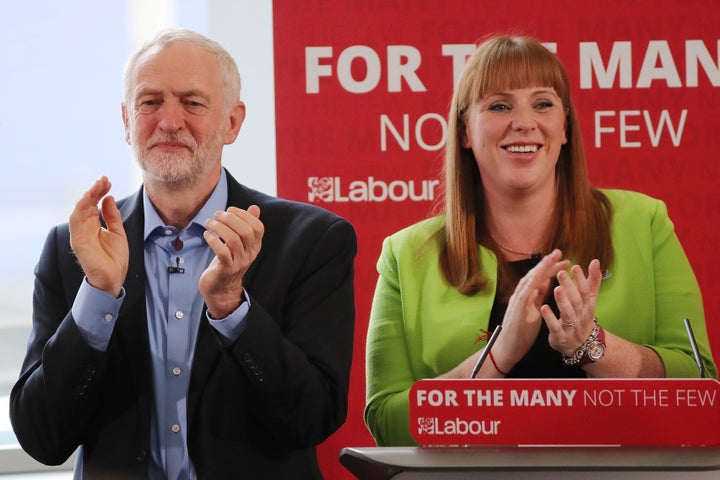 Jeremy Corbyn and Angela Rayner