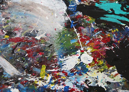 <strong>An accidental abstract.</strong>