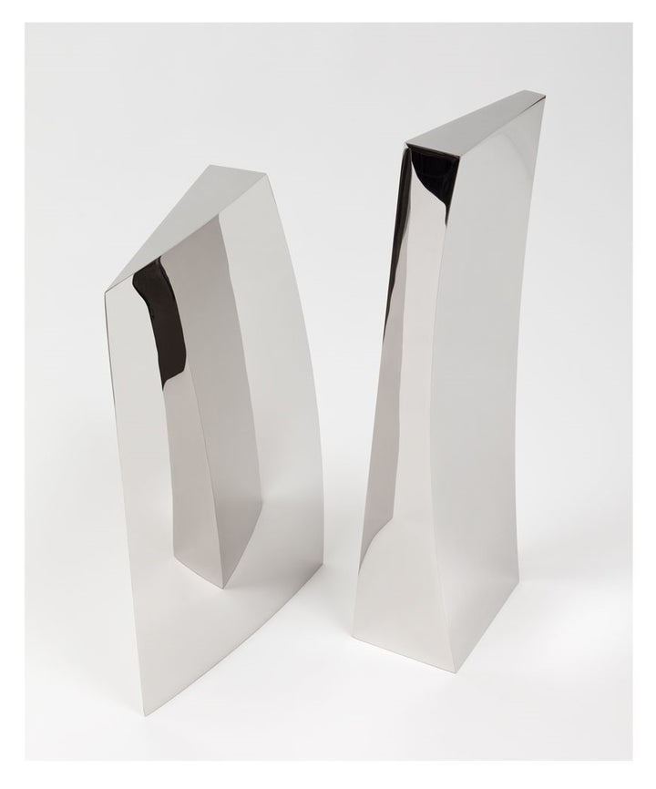 Brad Howe. Semblance, 2016. Stainless Steel. 24 x 20 x 14 inches (variable) 