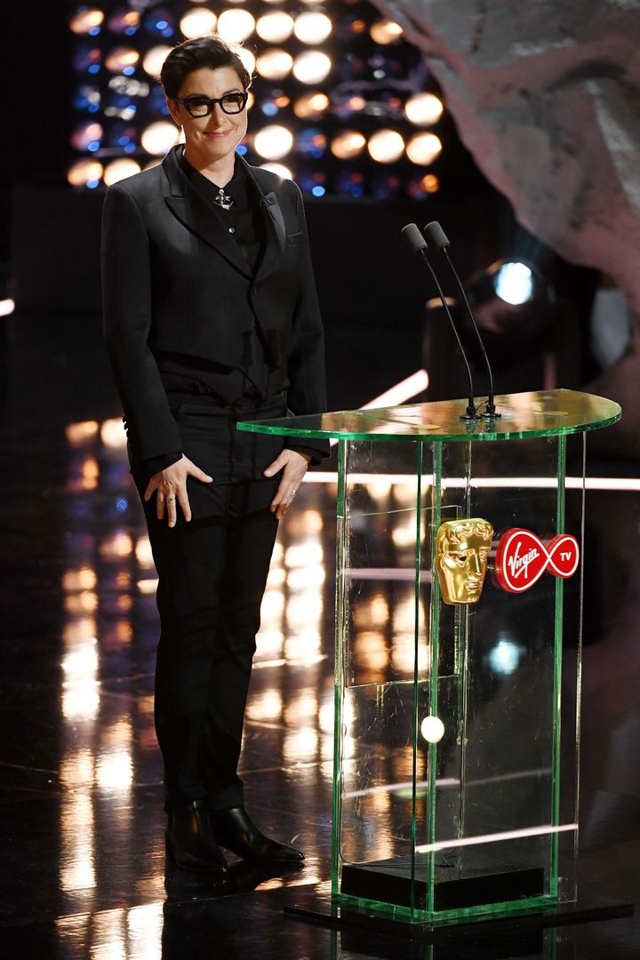 Sue Perkins was censored as she hosted the TV Baftas