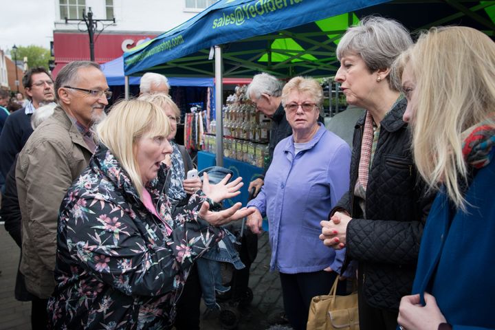 Cathy berates Theresa May