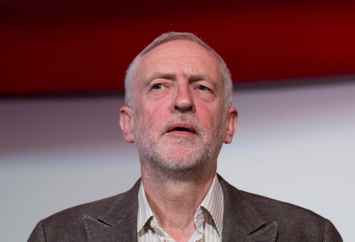 Jeremy Corbyn at a Stop The War Coalition conference