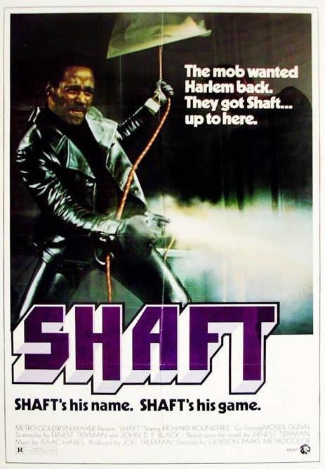 Shaft became iconic pop culture in the U.S., first released in 1971.