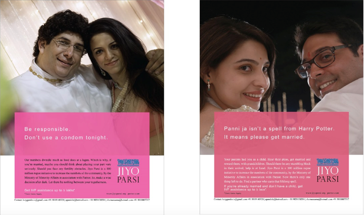 Jiyo Parsi ads, 2014