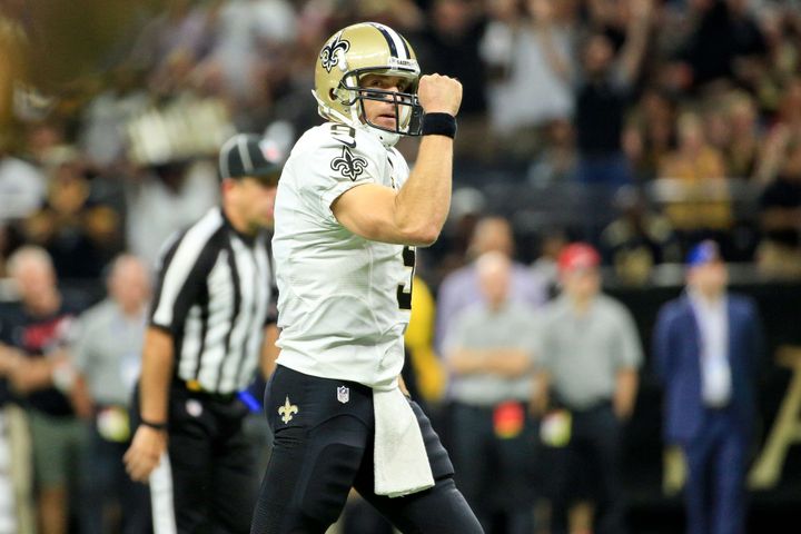 After the NFL's usual long day, Drew Brees said he heads home to see his young children before they go to bed.