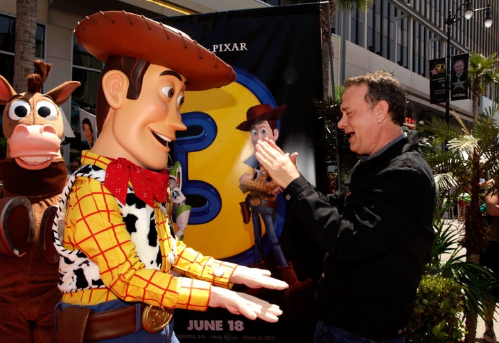 Tom Hanks at "Toy Story 3" premiere.