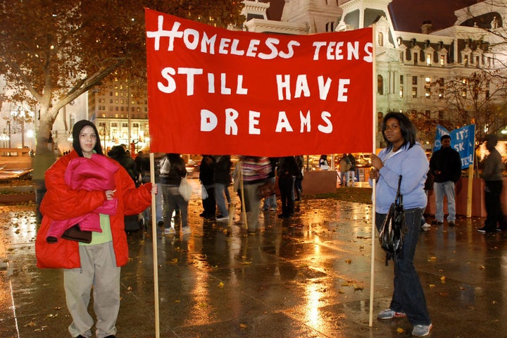 <p>A candlelight vigil that was held in November by Covenant House to remember homeless youth who lost their lives to homelessness. </p>