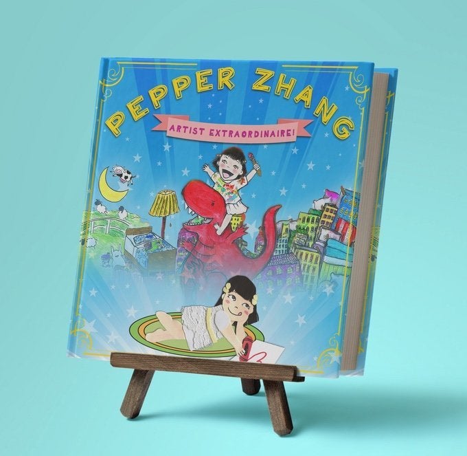 The cover of <em>Pepper Zhang: Artist Extraordinare.</em>