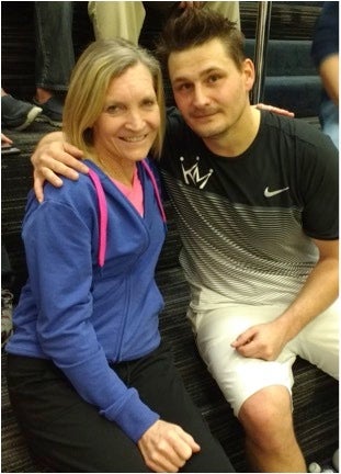 <em>Debbie Tisinger-Moore & Kane Waselenchuk at the IRT Cal Open January 2017 </em>