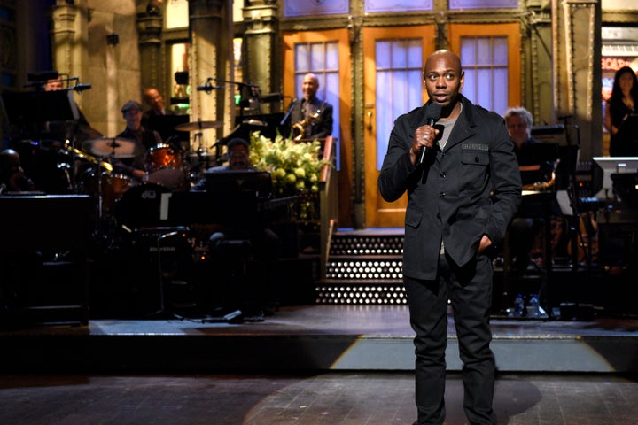 Chappelle on "Saturday Night Live."