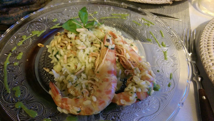 <p>Shellfish risotto</p>