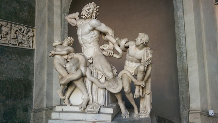 <p>Laocoon: Vatican Museum</p>
