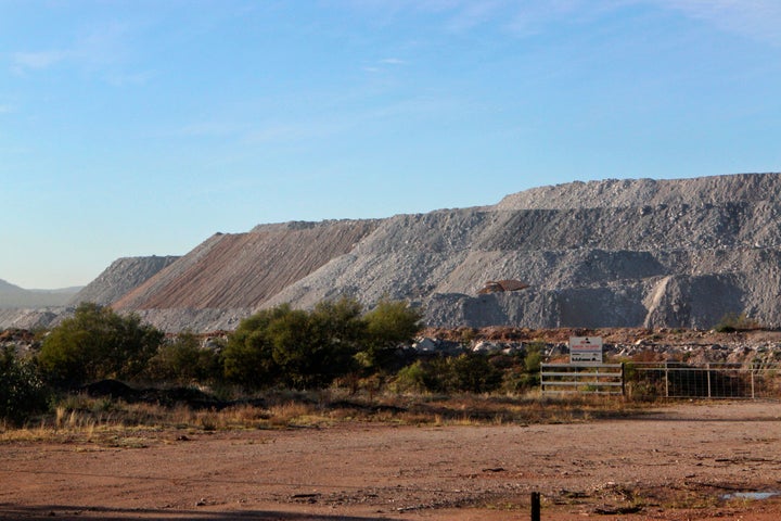 A view of the Maules Creek coal mine under development in June 2014.