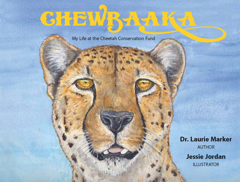 Front cover of <em>Chewbaaka - My Life at the Cheetah Conservation Fund</em>