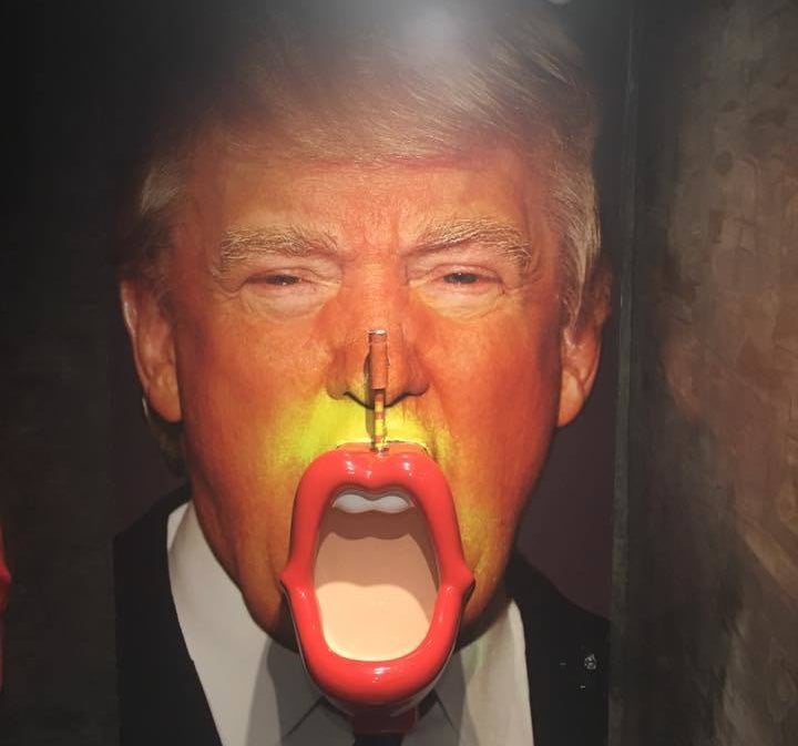 <p> Urinal in a bar in Sitges, Spain. </p>