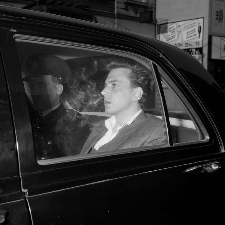 Ian Brady, while in police custody prior to his court appearance for the Moors Murders