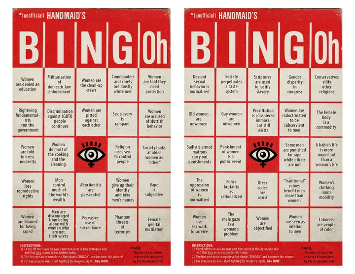 (Unofficial) Handmaid’s BING-Oh card