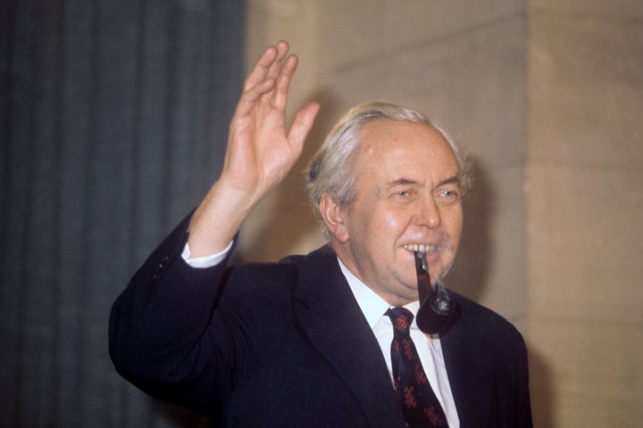 Former Labour Prime Minister Harold Wilson