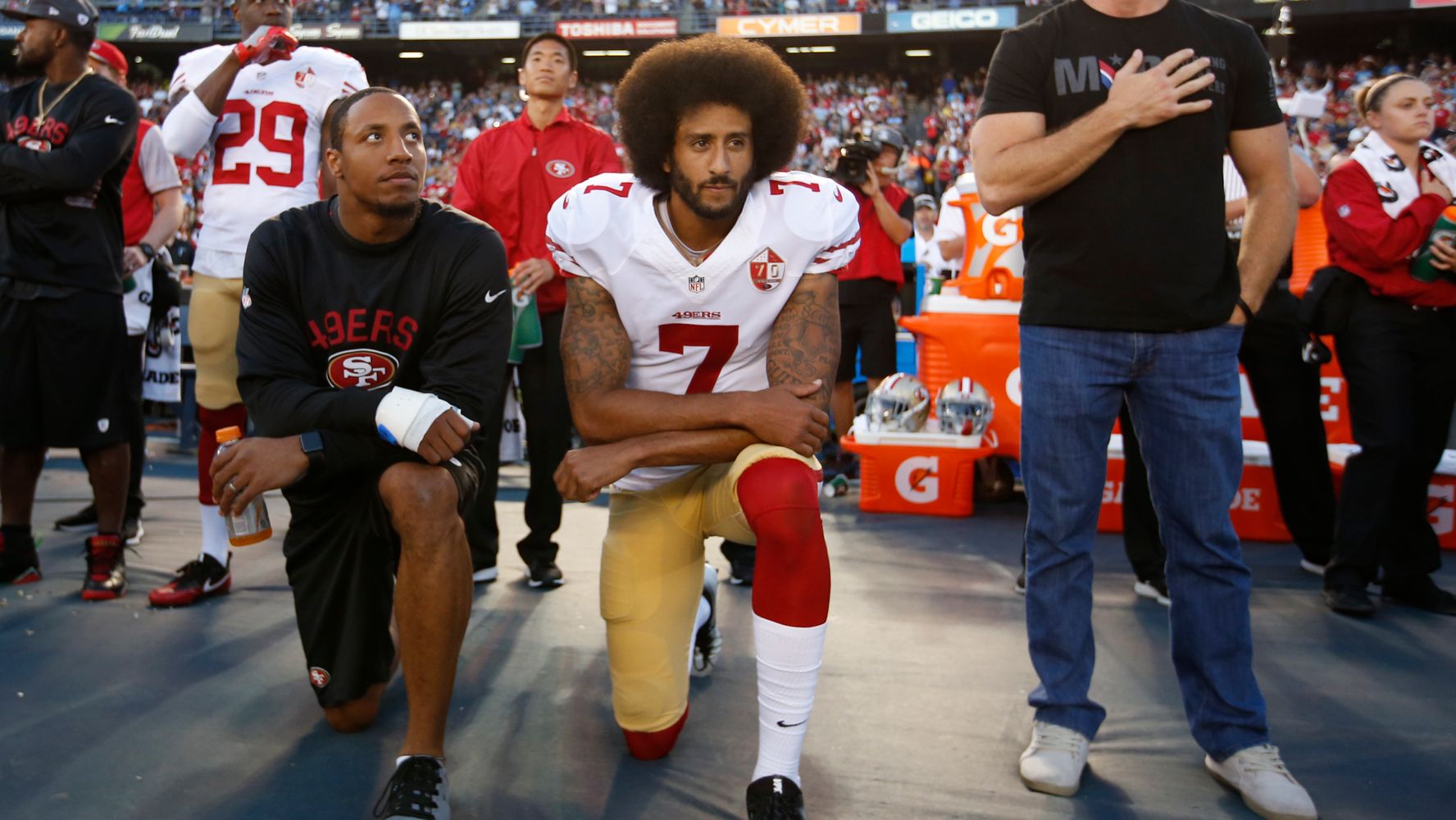 Tony Dungy says Colin Kaepernick would have been signed by now if not for  national anthem protests - Newsday