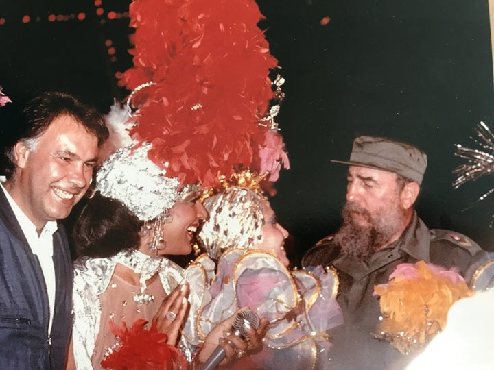 <p>Even Fidel enjoyed the Tropicana beauties</p>