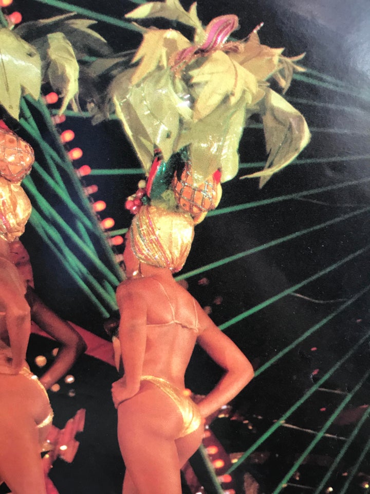 <p>Just one of the elaborate head pieces</p>