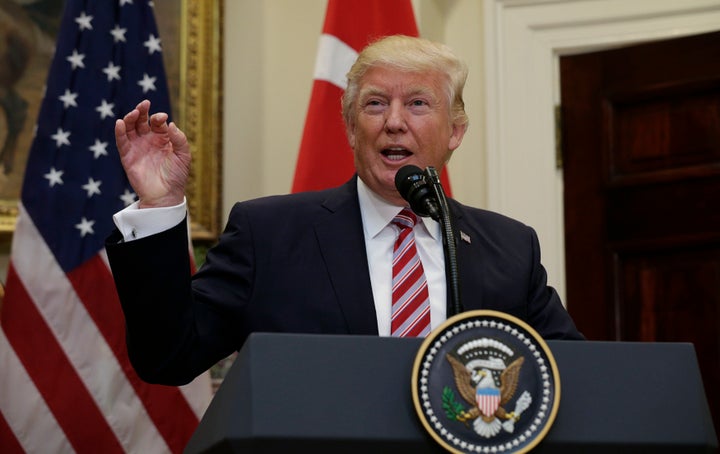President Trump met Tuesday with Turkey's President Recep Tayyip Erdogan, the world's leading jailer of journalists.