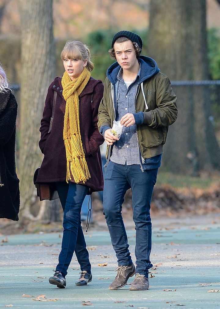Taylor also dated One Direction's Harry Styles