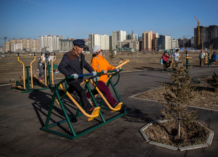 Ulaanbaatar, Mongolia. In Mongolia, cardiovascular deaths account for 43% of total deaths.