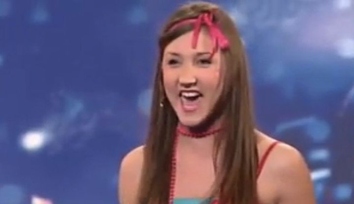 Megan was just 16 years old was she got to the 'BGT' semi-finals as part of duo, Harmony 
