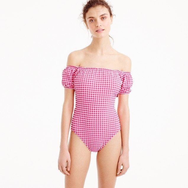 J.Crew's $118 version of the suit. 