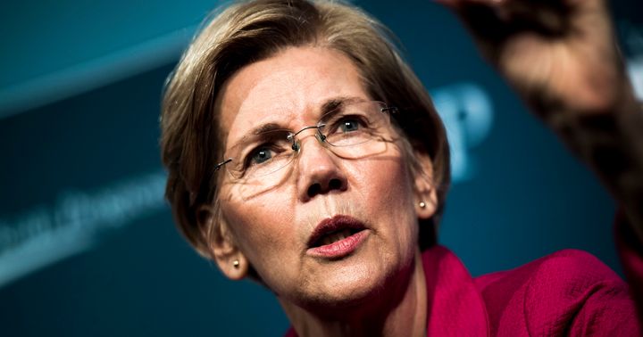 Elizabeth Warren (D-Mass.) is one of the senators calling on the Justice Department inspector general to investigate Attorney General Jeff Sessions.