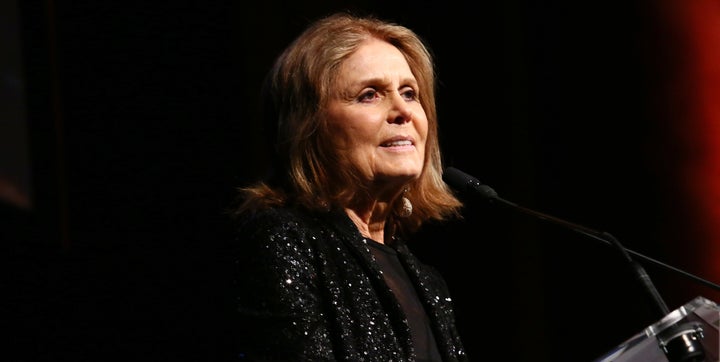 Steinem speaks at the Ms. Foundation for Women 2017 Gloria Awards on May 3.